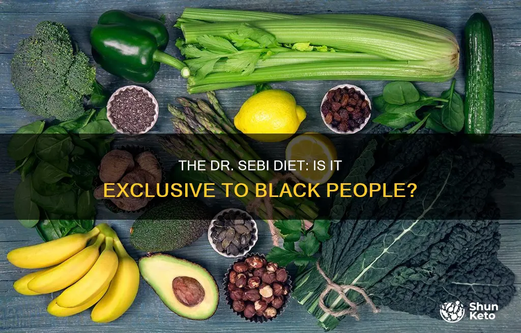 is the dr sebi diet for white people