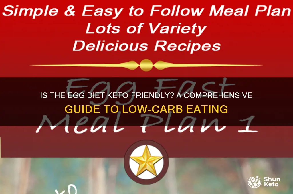 is the egg diet keto