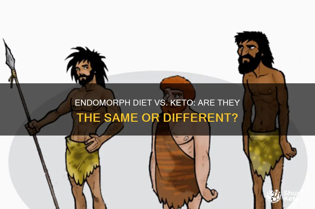 is the endomorph diet and the keto diet the same