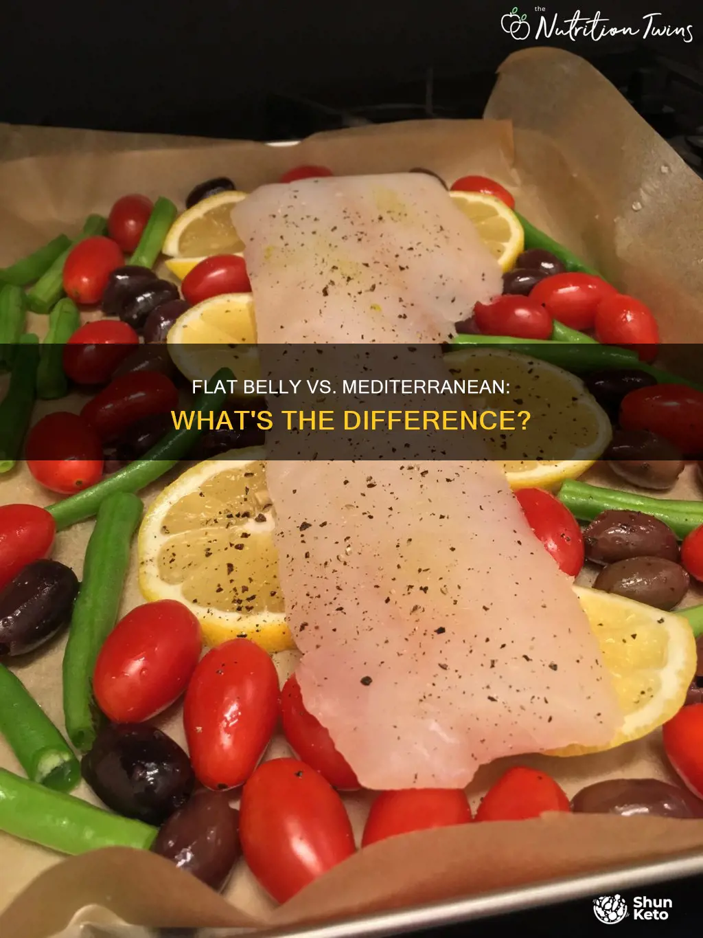 is the flat belly diet the same as mediterranean diet