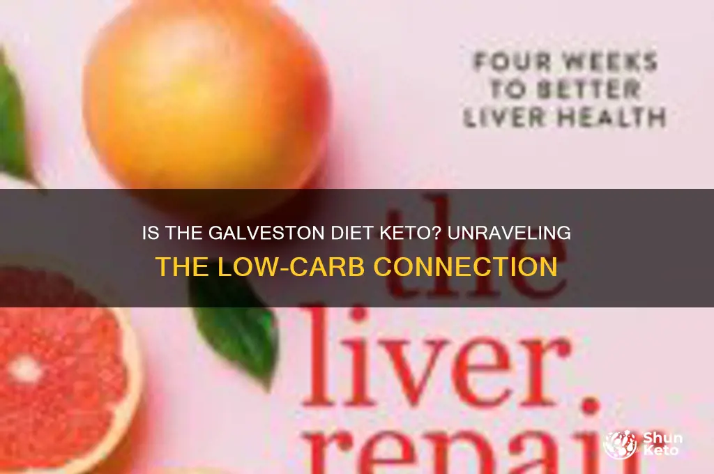 is the galveston diet a keto diet