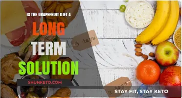 Grapefruit Diet: Long-Term Weight Loss Solution?