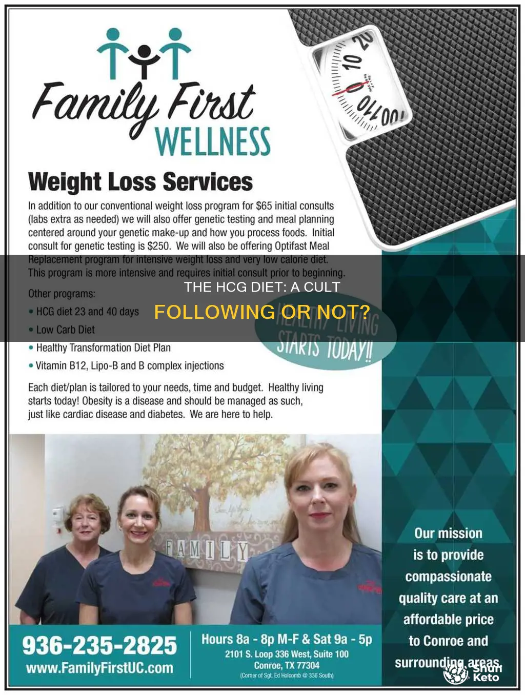 is the hcg diet a cult