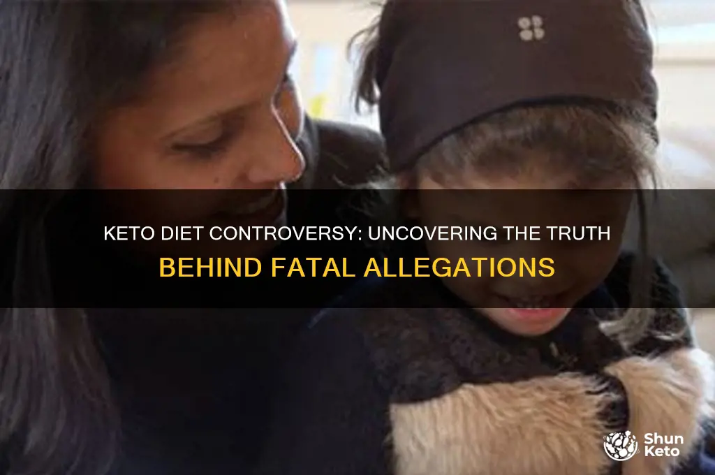 is the keto diet blamed for deeaths