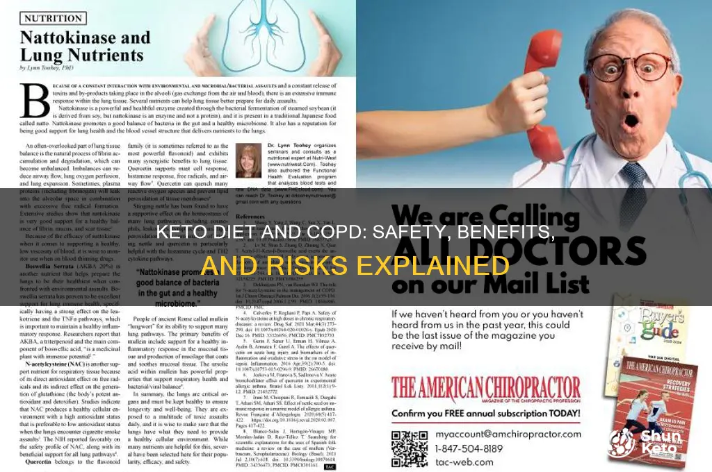 is the keto diet safe for copd patients