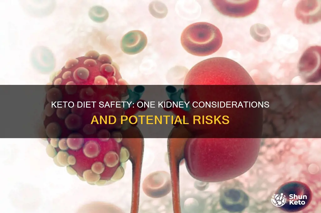 is the keto diet safe for someone with one kidney