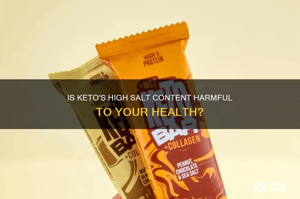 is the keto diet too high in salt