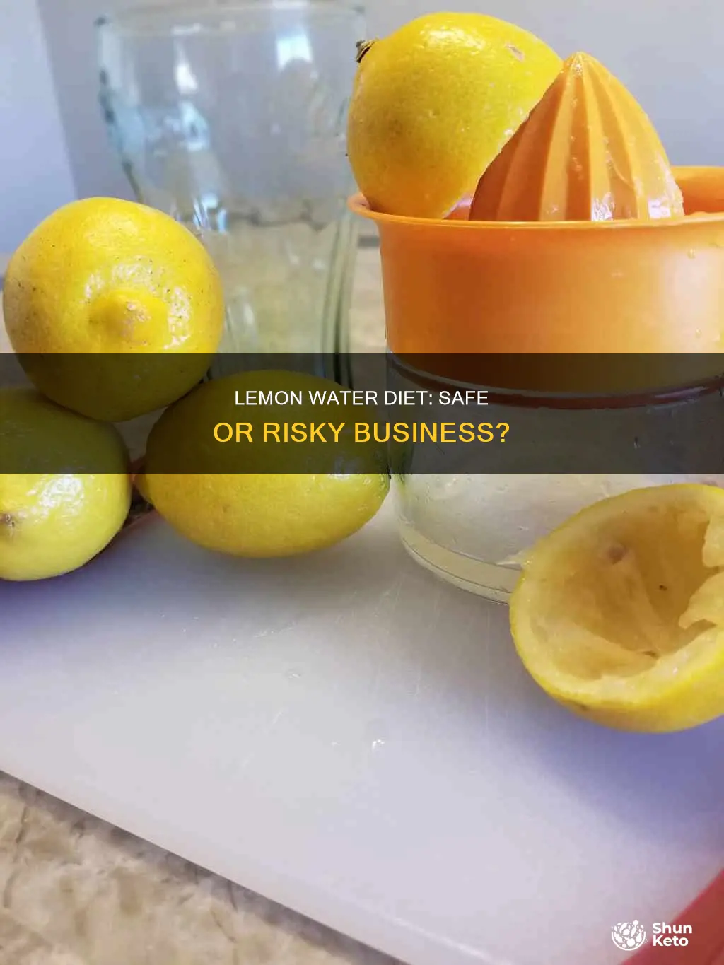 is the lemon water diet safe