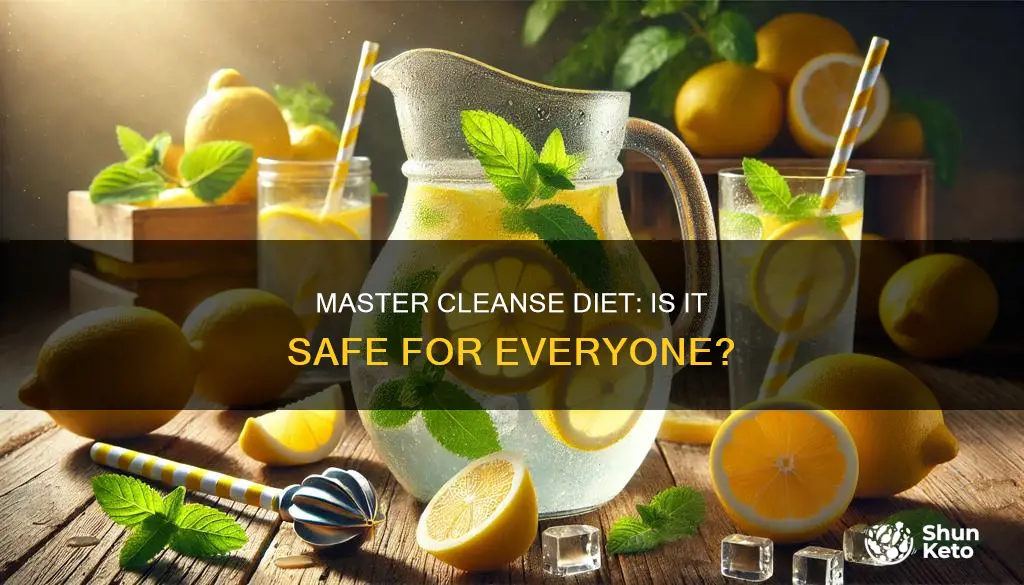 is the master cleanse diet safe