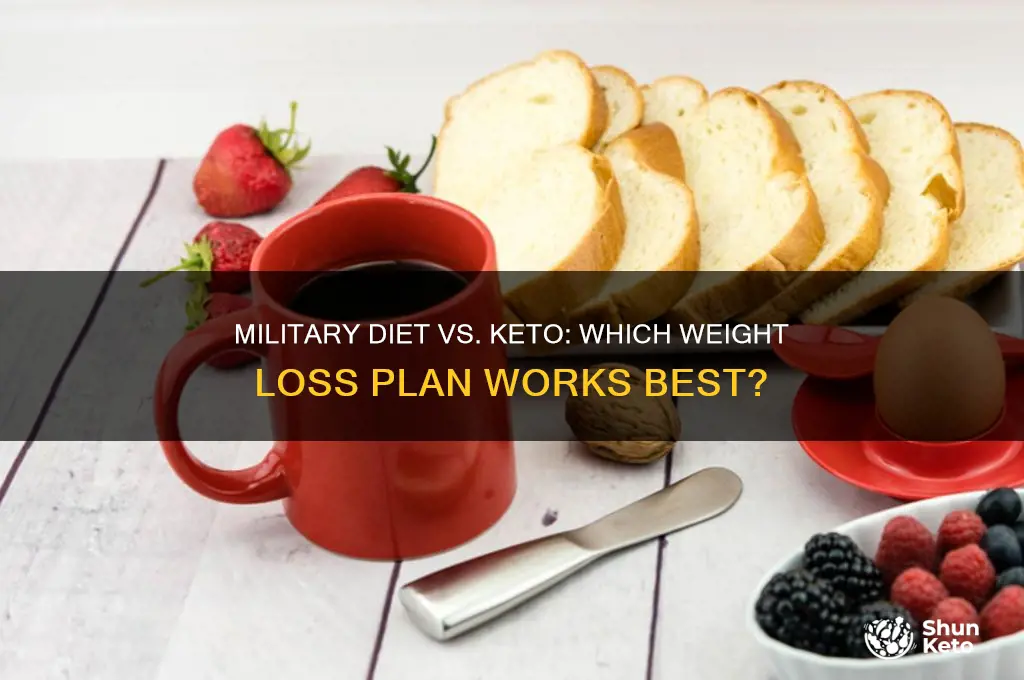 is the military diet or the keto more effective