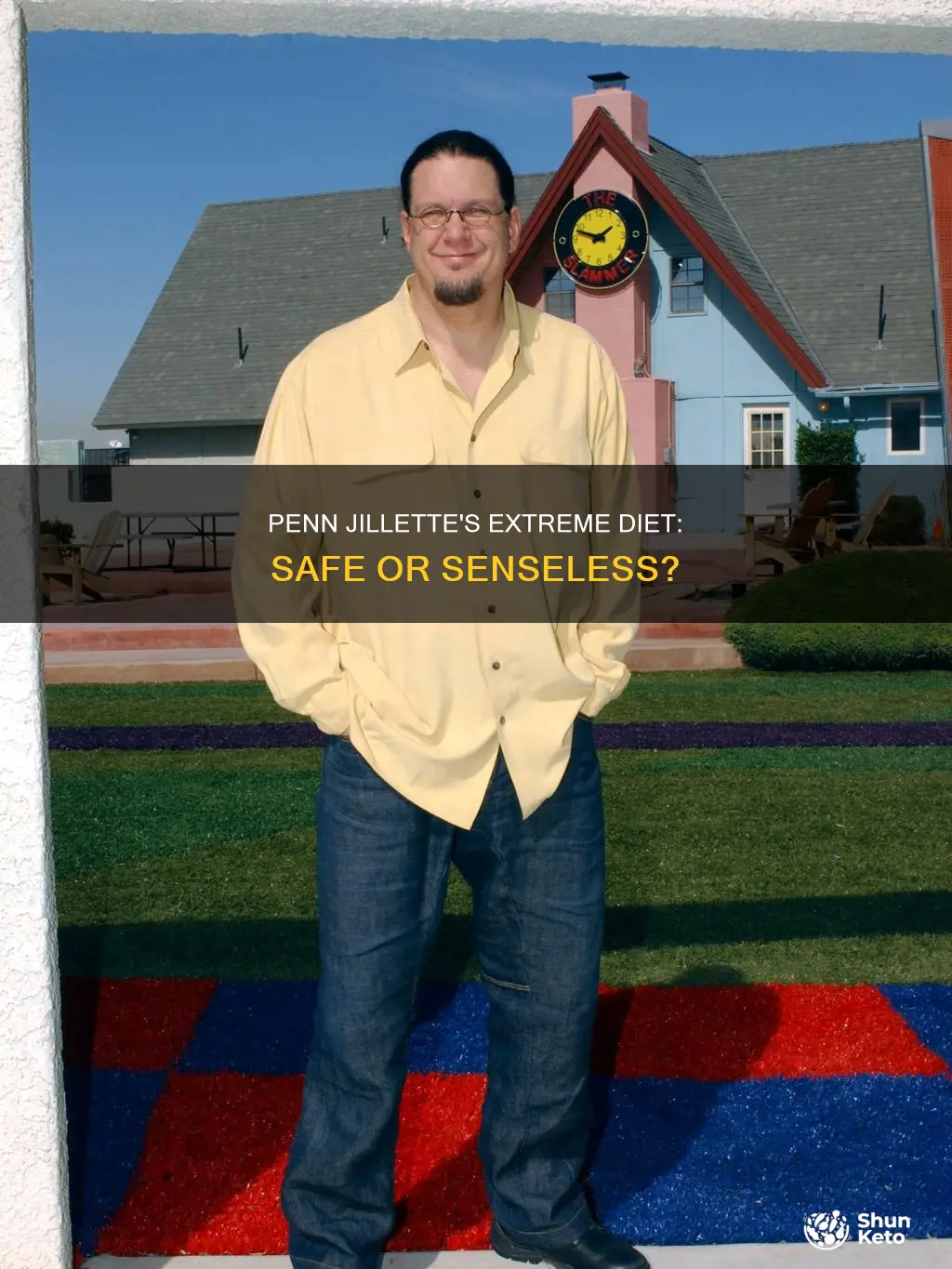 is the penn jillette diet safe