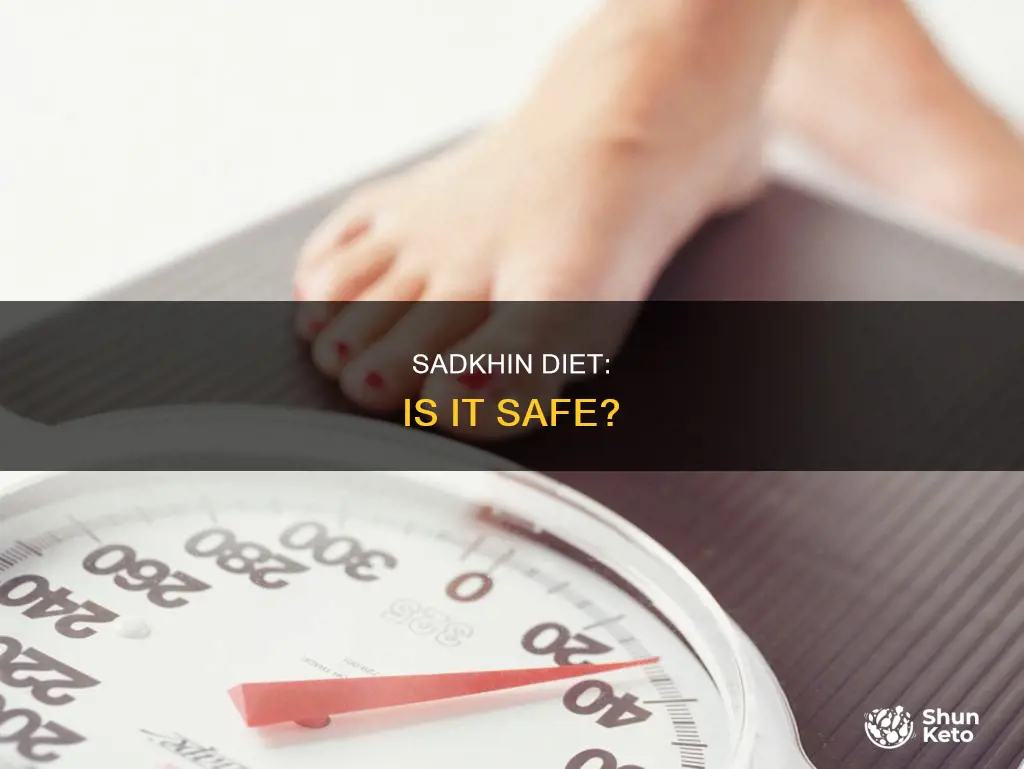 is the sadkhin diet safe