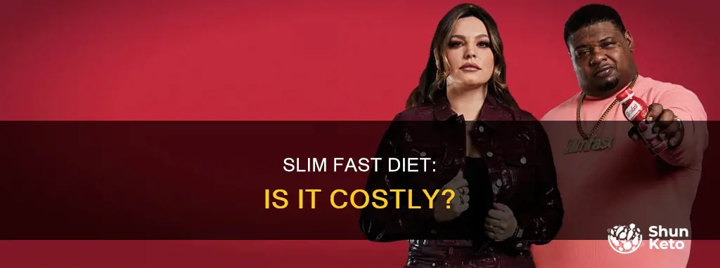 is the slim fast diet expensive