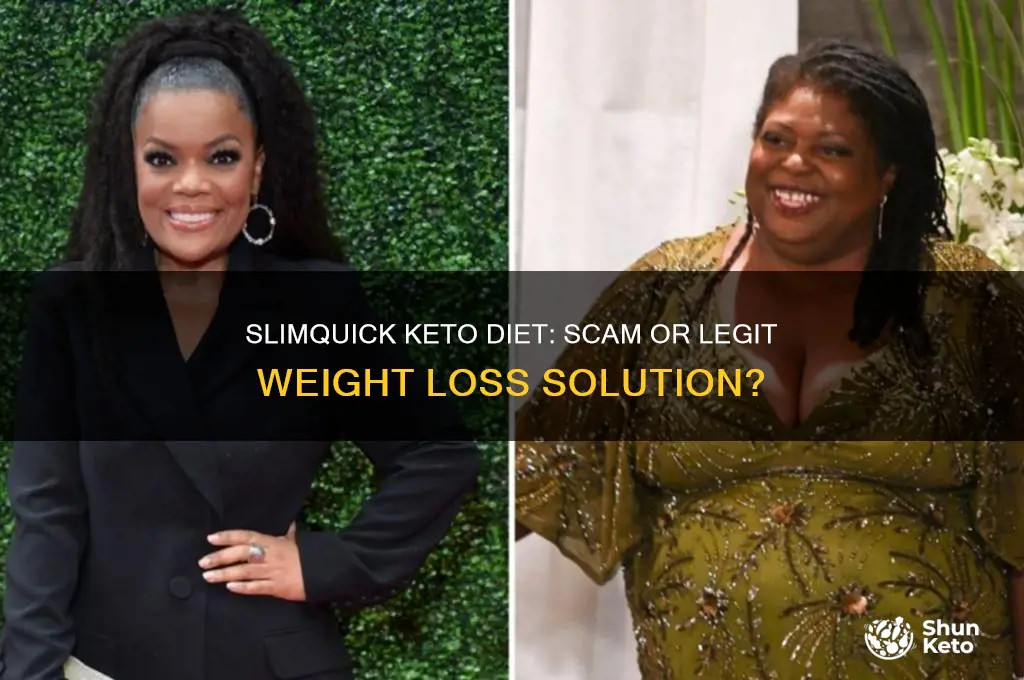 is the slimquick keto diet a scam