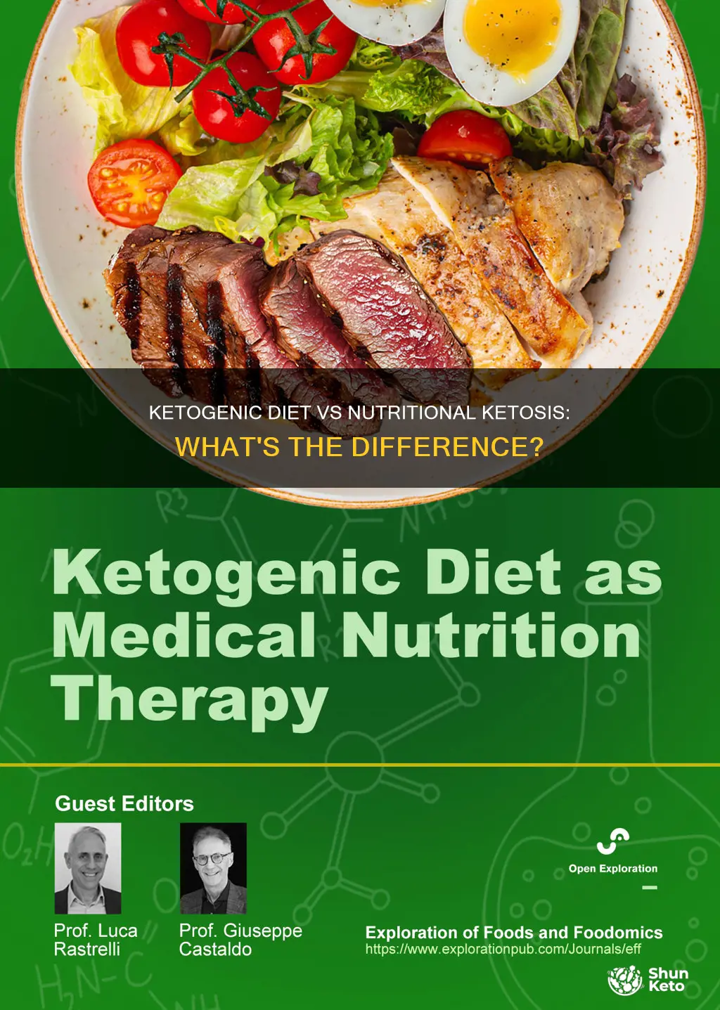 is the standard ketogenic diet the same as nutritional ketosis