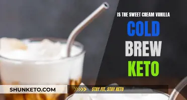 Sweet Cream Vanilla Cold Brew: A Keto Conundrum?