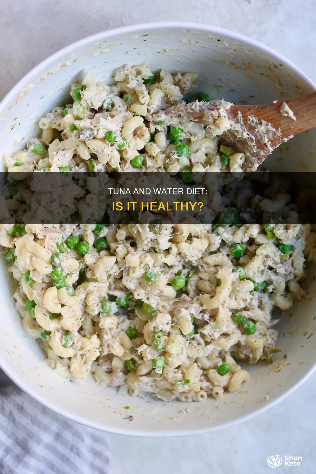 is the tuna and water diet safe