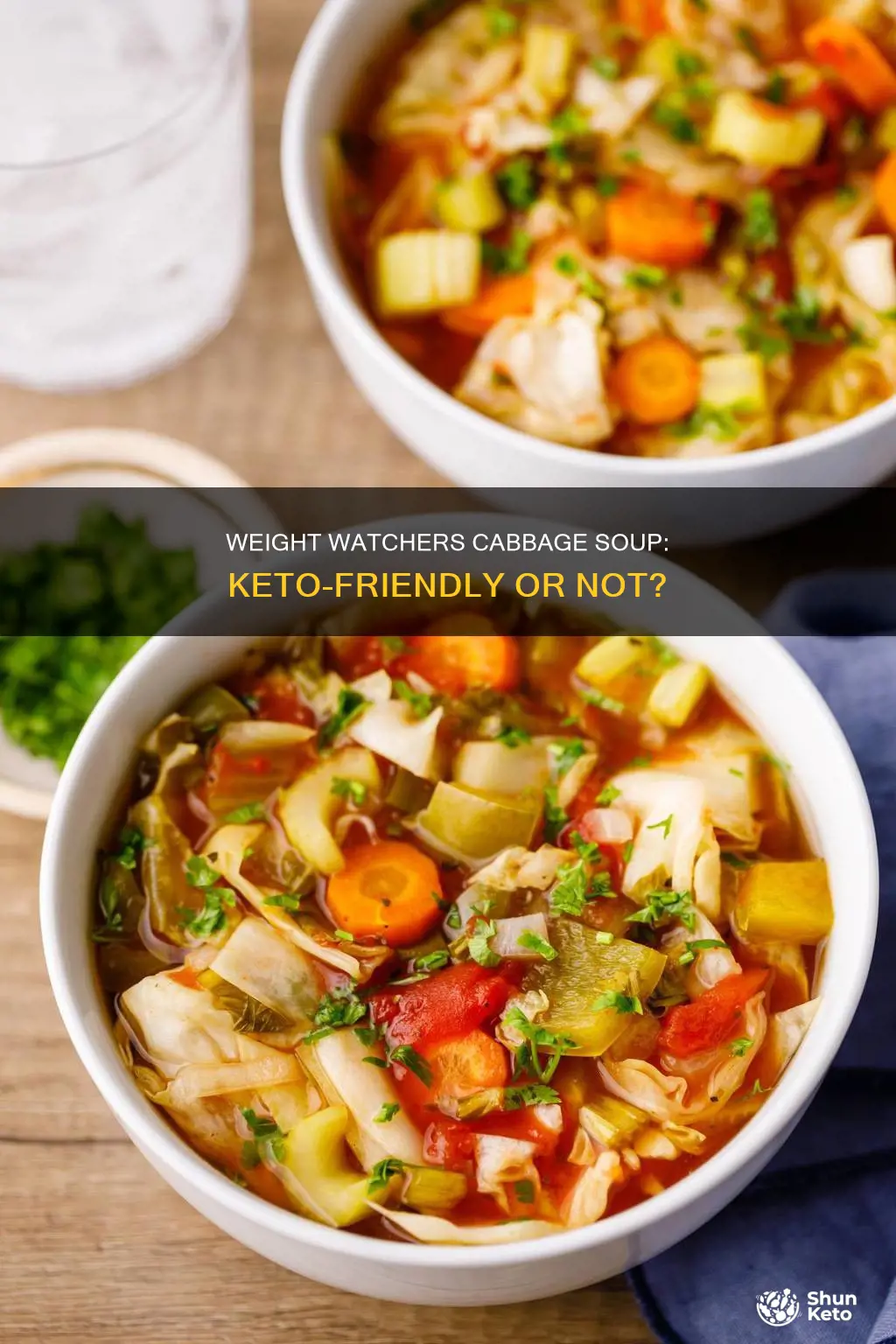 is the weight watchers cabbage soup keto