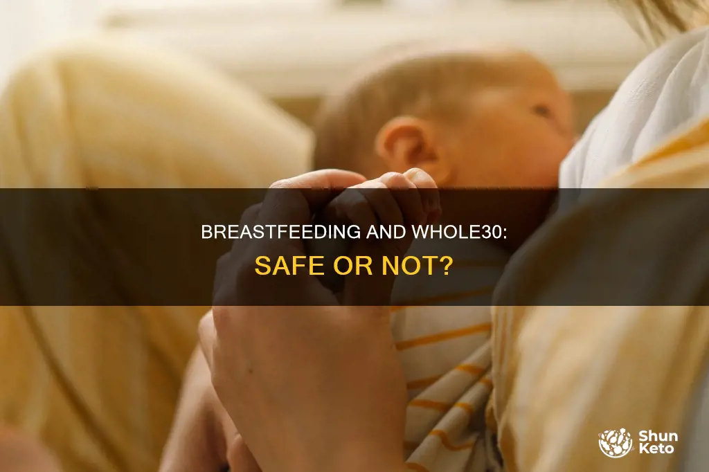 is the whole30 diet safe while breastfeeding
