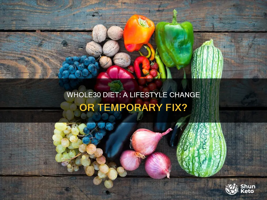 is there a change of lifestyle during the whole30 diet