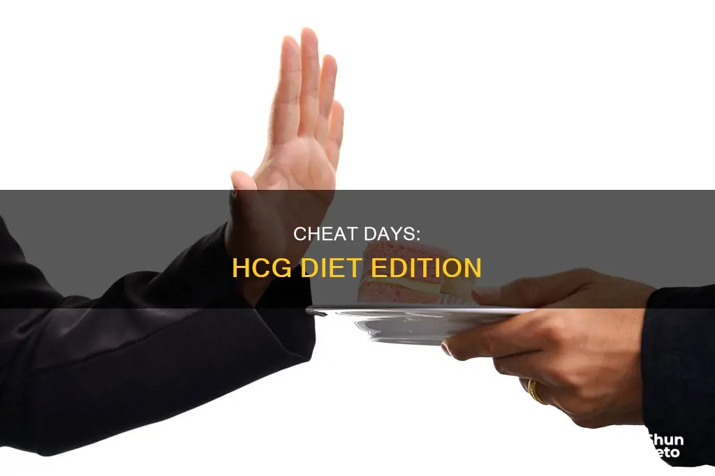 is there a cheat day on hcg diet
