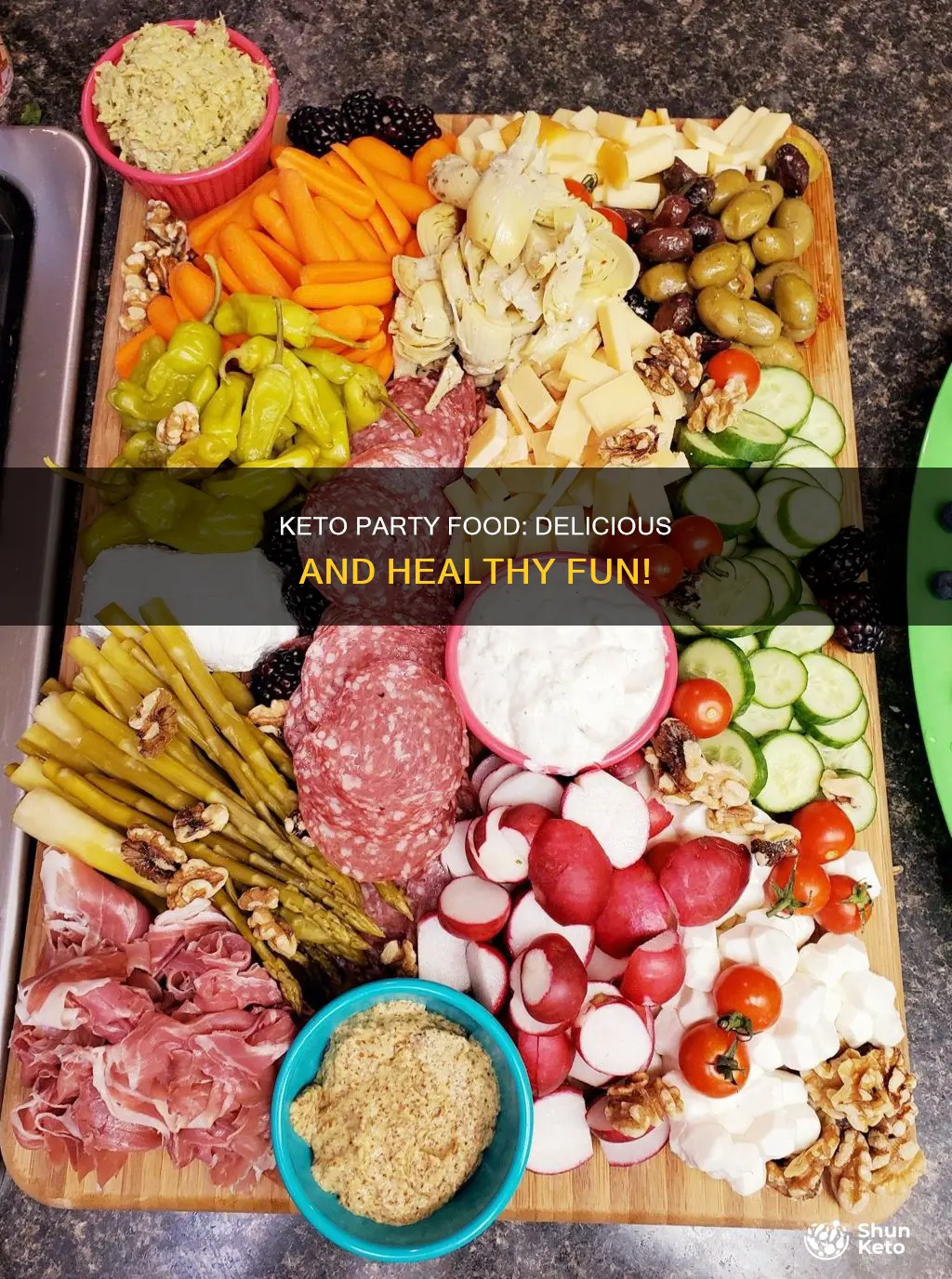 is there a cooking keto food party