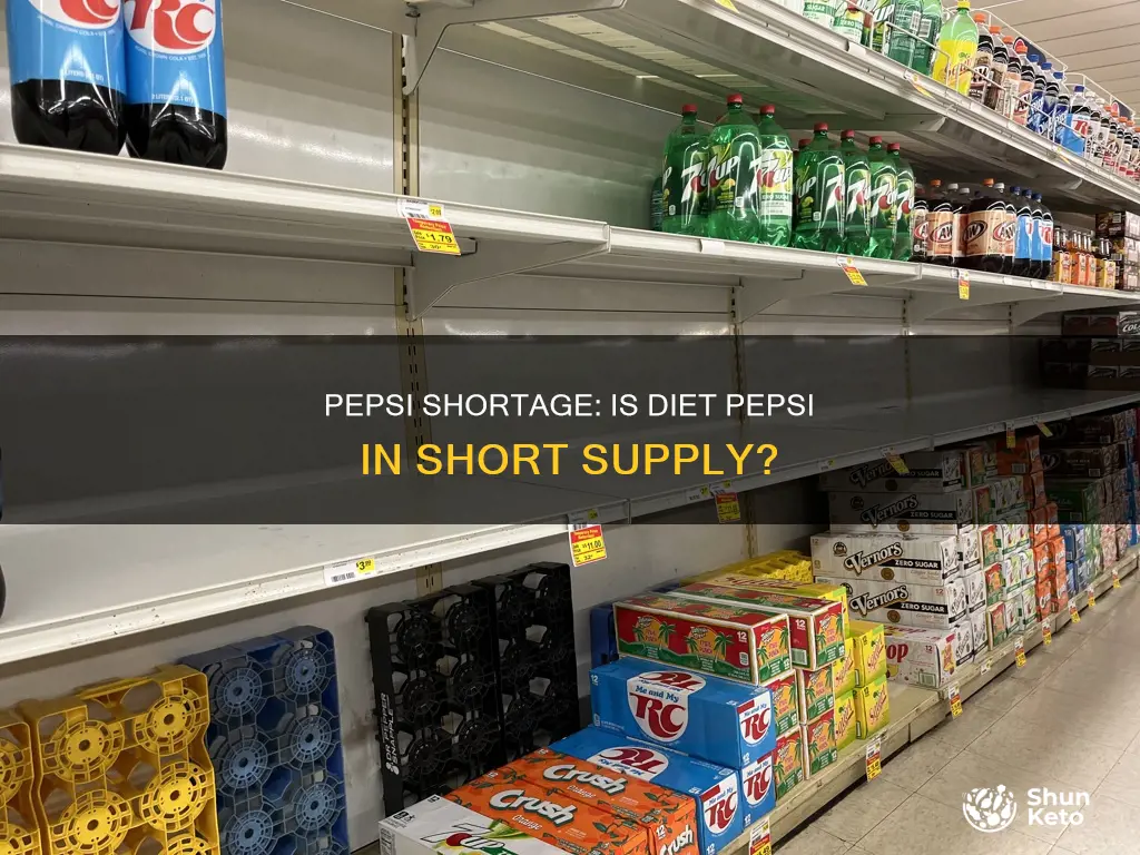 is there a diet pepsi shortage
