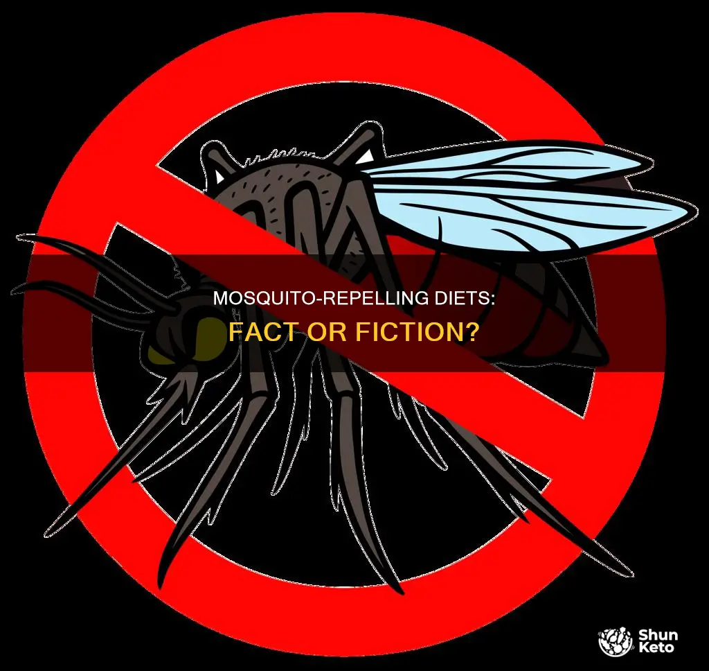 is there a diet that helps repel mosquitoes