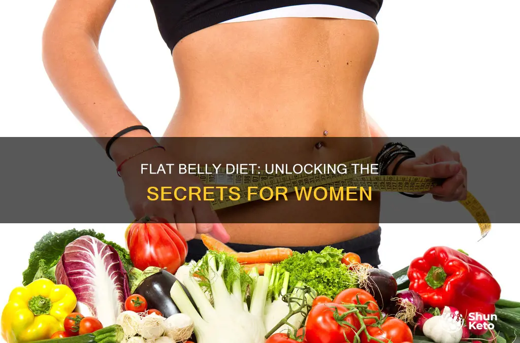 is there a flat belly diet plan for women