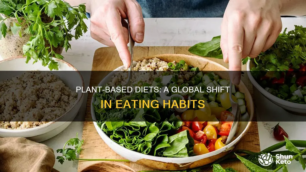 is there a global rise in plant based diet