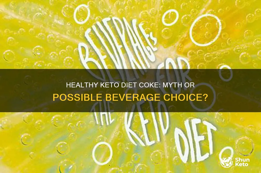is there a healthy keto diet coke