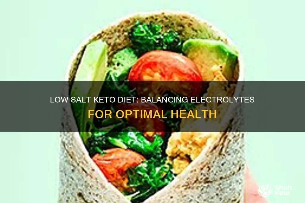 is there a low salt keto diet