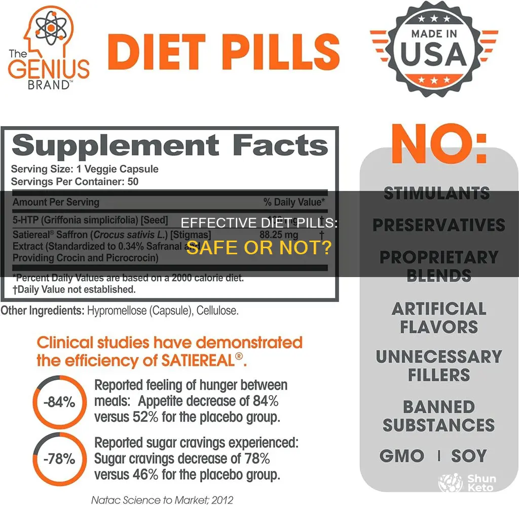 is there a safe and effective diet pill