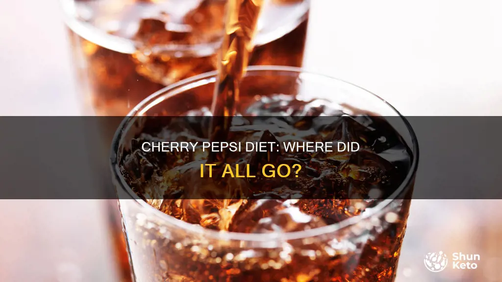 is there a shortage of diet cherry pepsi