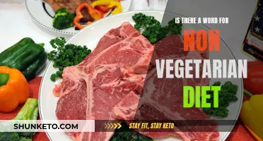 What's the Word for a Non-Vegetarian Diet?