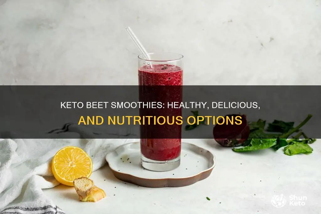 is there any keto smoothies using beets