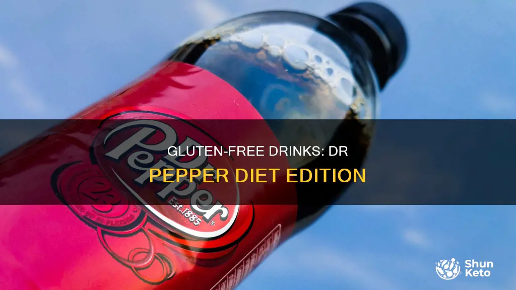 is there gluten in diet dr pepper