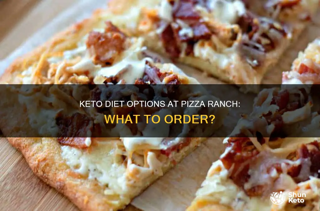 is there keto food at pizza ranch