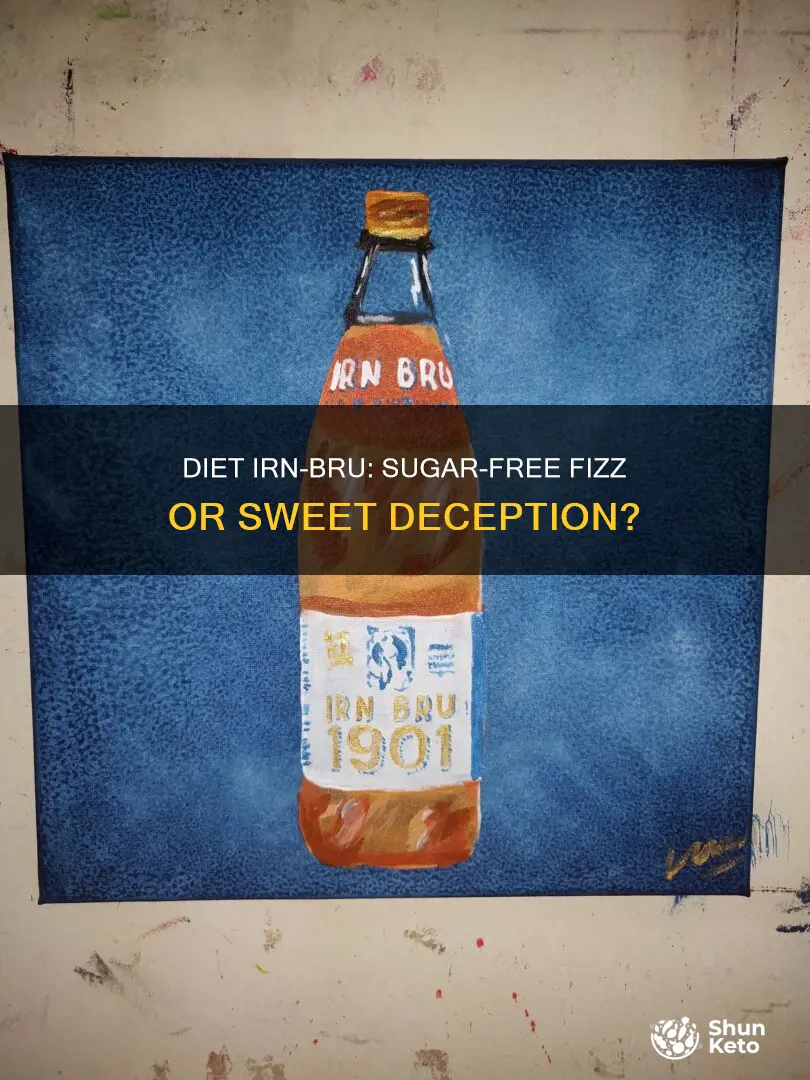 is there sugar in diet irn bru