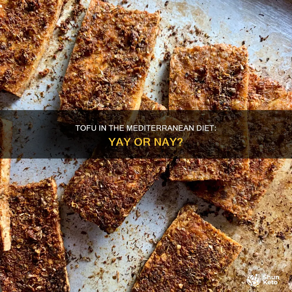 is tofu ok on mediterranean diet