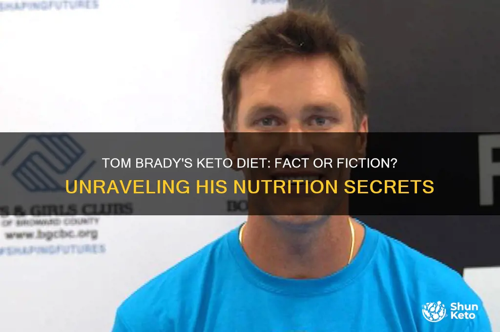 is tom brady on a keto diet