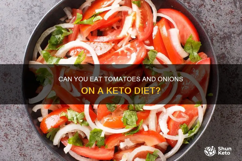 is tomato and onion allowed in keto diet
