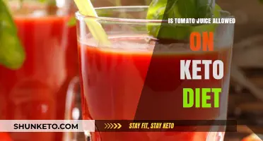 Can You Drink Tomato Juice on a Keto Diet?