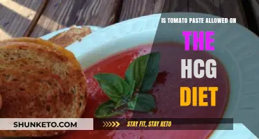 Tomato Paste Consumption on the HCG Diet
