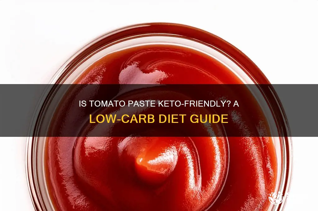 is tomato paste keto