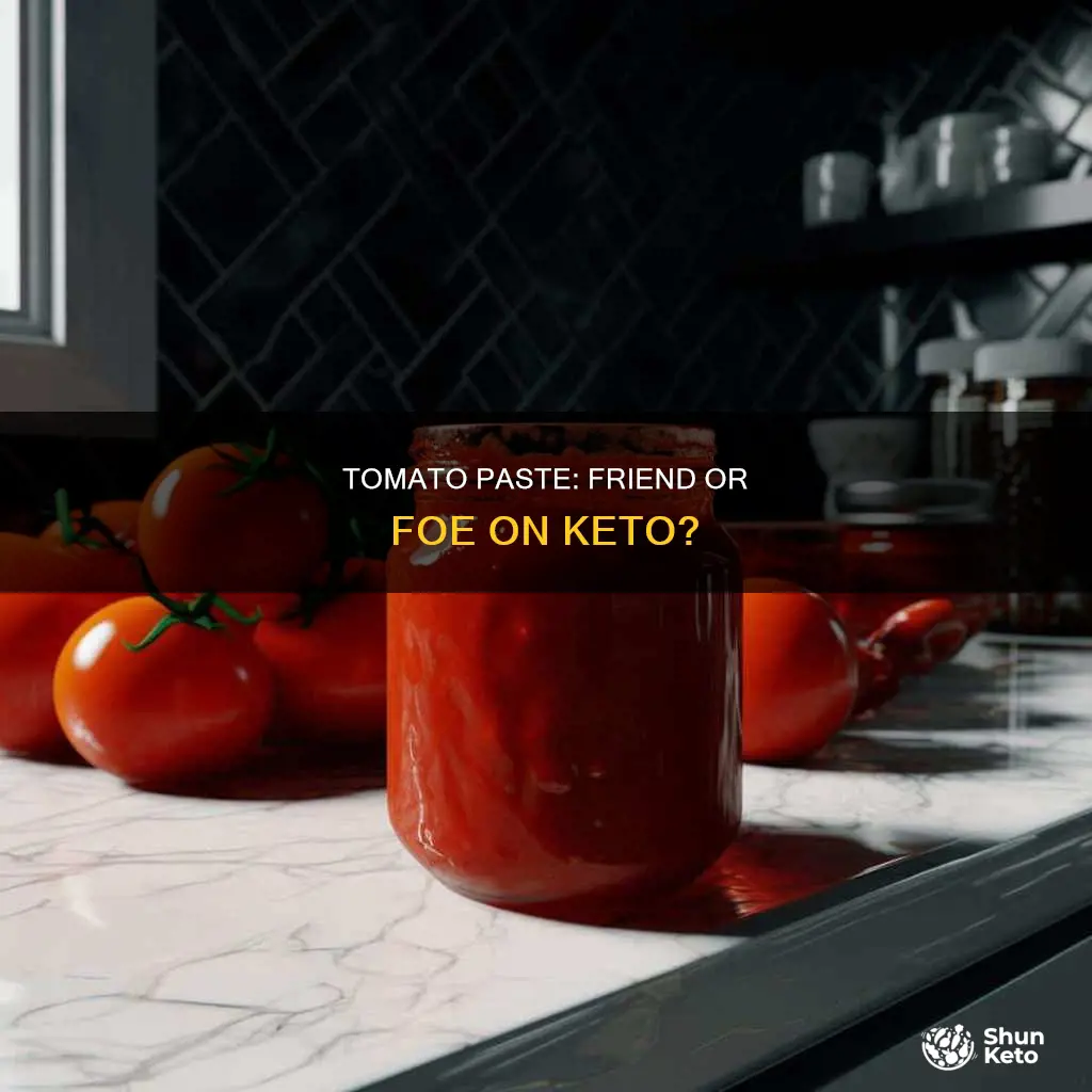 is tomato paste okay on keto