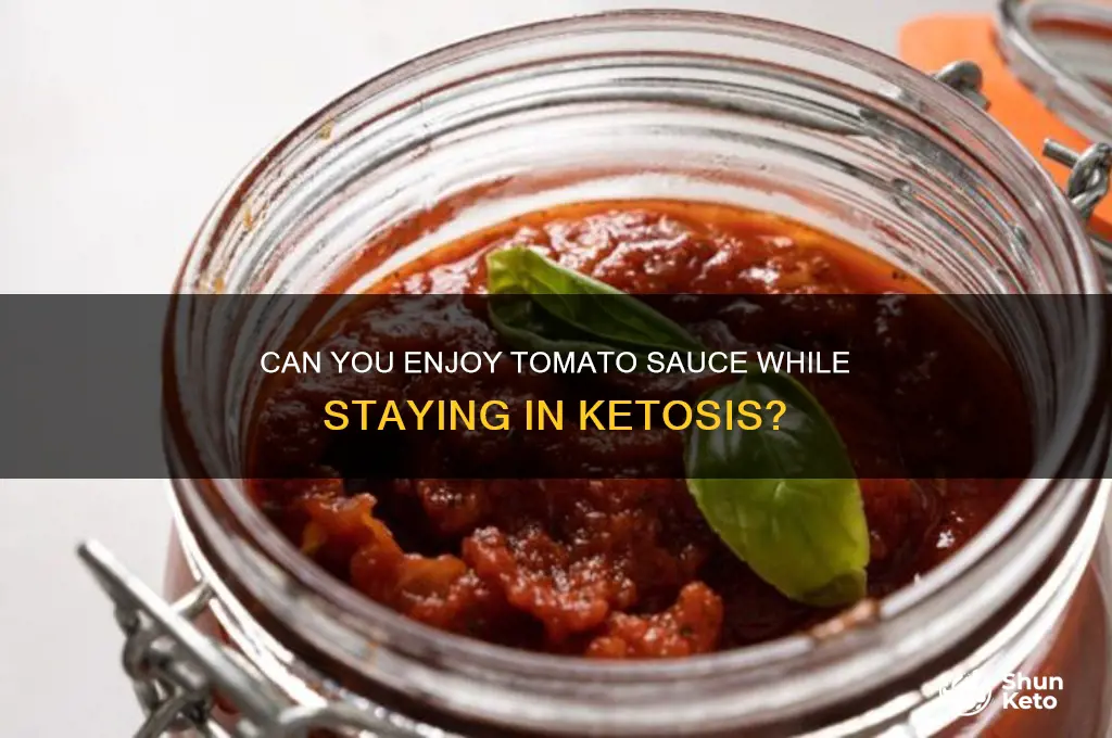 is tomato sauce allowed on keto diet