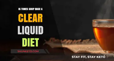 Clear Liquid Diet: Is Tone's Soup Base Allowed?
