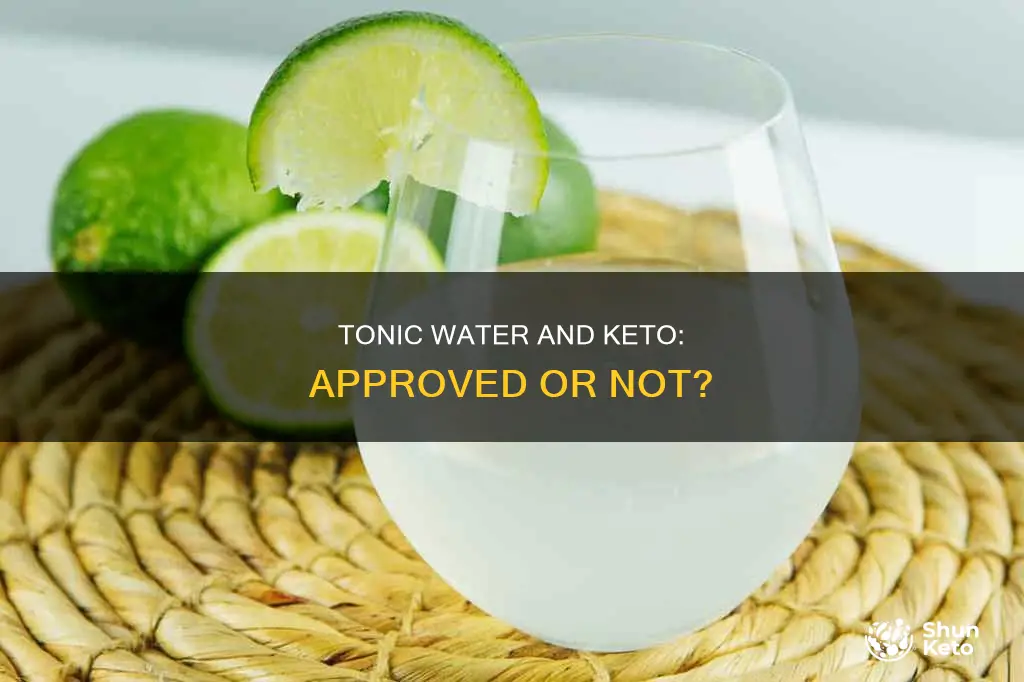 is tonic water keto approved