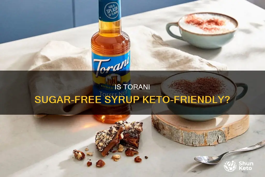 is torani sugar-free syrup okay to use on keto